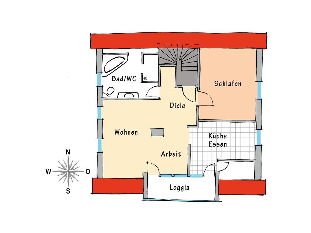 Ferienwohnung Bort Lodging Willich Zimmer foto